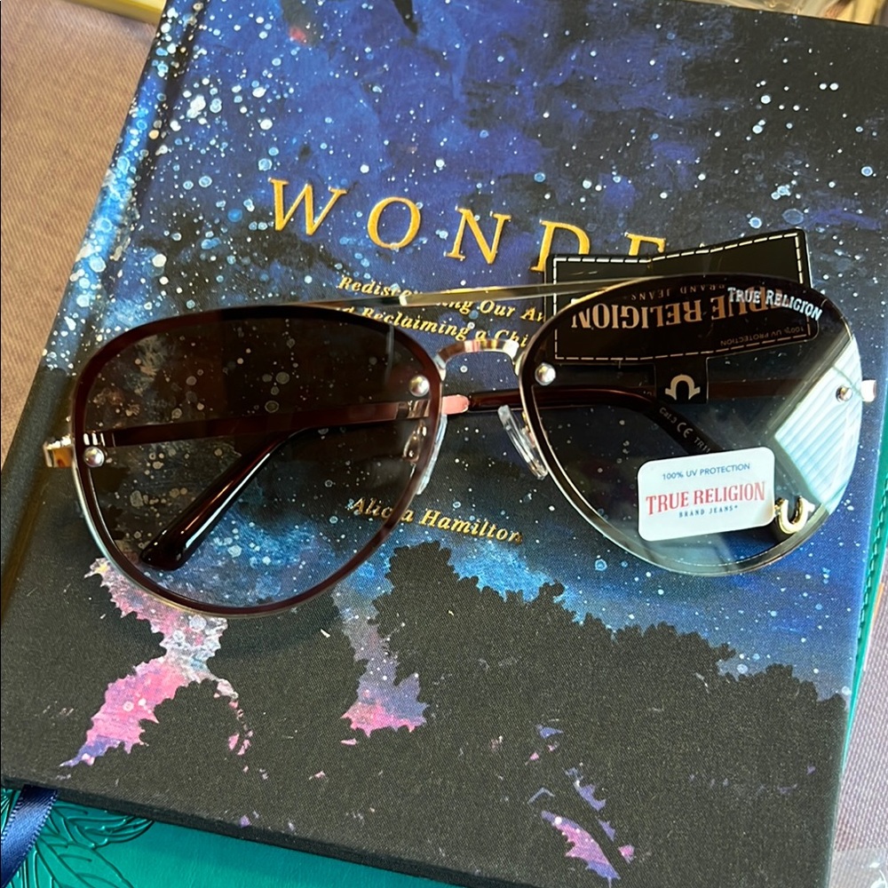 True Religion Aviator Sunglasses